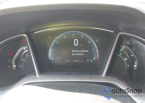 2016 Honda Civic Ex z USA, uszkodzony, nr VIN 2HGFC2F79GH564870